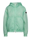 Peuterey Woman Jacket Light Green Size 6 Polyamide, Polyester