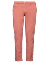 Barbati Man Pants Pastel Pink Size 34 Cotton, Elastane