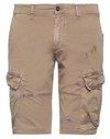 Imperial Man Shorts & Bermuda Shorts Khaki Size 32 Cotton, Elastane In Beige