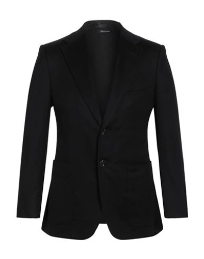 Dunhill Man Blazer Black Size 44 Cashmere