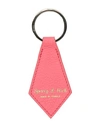 Sporty And Rich Sporty & Rich Woman Key Ring Coral Size - Leather In Red
