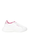 Off Play Woman Sneakers White Size 10 Leather In White