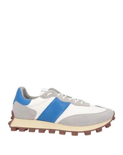Tod's Man Sneakers Light Grey Size 9 Leather, Textile Fibers