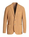 L.b.m 1911 L. B.m. 1911 Man Blazer Ocher Size 42 Cotton, Ramie In Yellow