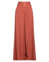 Même Road Woman Pants Rust Size 2 Viscose In Red