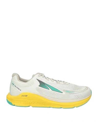 Altra Intarsia-knit Low-top Sneakers In Grey