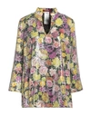 Max Mara Studio Woman Top Yellow Size 12 Polyester In Yellow