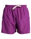 Matinee Matineé Man Swim Trunks Mauve Size Xl Polyester In Purple