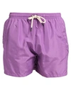 Matinee Matineé Man Swim Trunks Purple Size M Polyester
