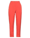 LE SARTE DEL SOLE LE SARTE DEL SOLE WOMAN PANTS TOMATO RED SIZE 10 POLYESTER, ELASTANE