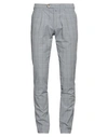 Verdera Man Pants Lead Size 32 Cotton, Elastane In Grey