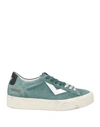 4B12 4B12 WOMAN SNEAKERS DEEP JADE SIZE 7 SOFT LEATHER