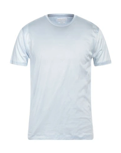Daniele Fiesoli Man T-shirt Light Blue Size Xxl Cotton