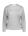 Peserico Woman Sweater Grey Size 8 Viscose, Polyester