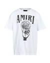 AMIRI AMIRI MAN T-SHIRT WHITE SIZE L COTTON