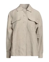 MAX MARA MAX MARA WOMAN SHIRT SAND SIZE 6 LINEN