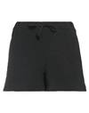 Can Pep Rey Woman Shorts & Bermuda Shorts Lead Size S Cotton, Elastane In Grey