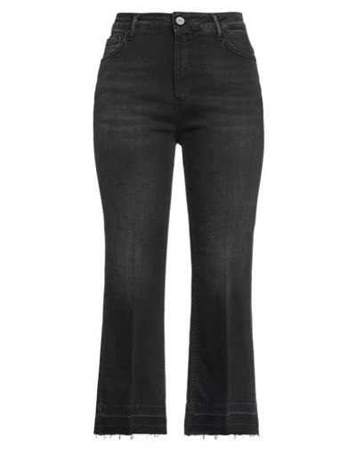 Kocca Woman Jeans Black Size 31 Cotton, Elastane