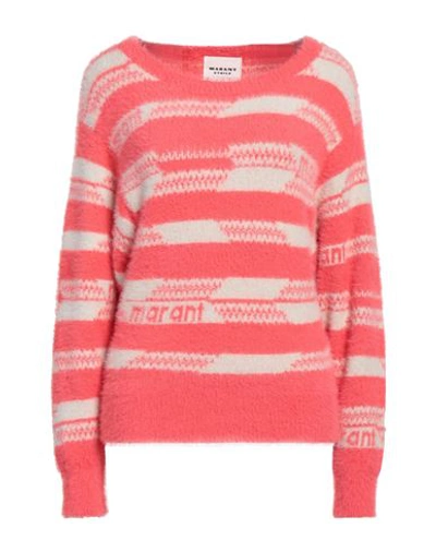 Marant Etoile Marant Étoile Woman Sweater Coral Size 4 Polyamide In Red