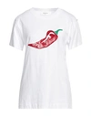 Sportmax Woman T-shirt White Size L Cotton In White