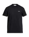 Ambush Logo-embroidered T-shirt Set (set Of Three) In Black