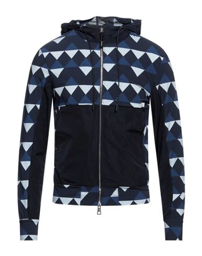 Pmds Premium Mood Denim Superior Man Jacket Midnight Blue Size Xl Polyamide, Elastane