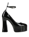 Ncub Woman Pumps Black Size 7 Leather In Black