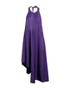 MALLONI MALLONI WOMAN MIDI DRESS PURPLE SIZE 8 VISCOSE, RAYON