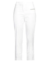 Fabiana Filippi Woman Pants White Size 6 Cotton, Elastane