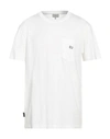 Woolrich Man T-shirt White Size Xxl Cotton