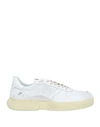 TRYPEE TRYPEE MAN SNEAKERS WHITE SIZE 8 SOFT LEATHER