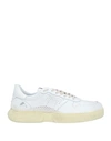 Trypee Man Sneakers White Size 11 Soft Leather In White