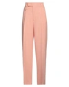 Vicolo Woman Pants Salmon Pink Size Xs Acetate, Viscose
