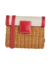 Rodo Woman Cross-body Bag Red Size - Leather, Textile Fibers