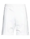 Fila Man Shorts & Bermuda Shorts White Size Xs Cotton, Elastane