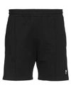 Fila Man Shorts & Bermuda Shorts Black Size S Cotton, Elastane
