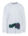 Gcds Man T-shirt White Size Xxl Cotton In White