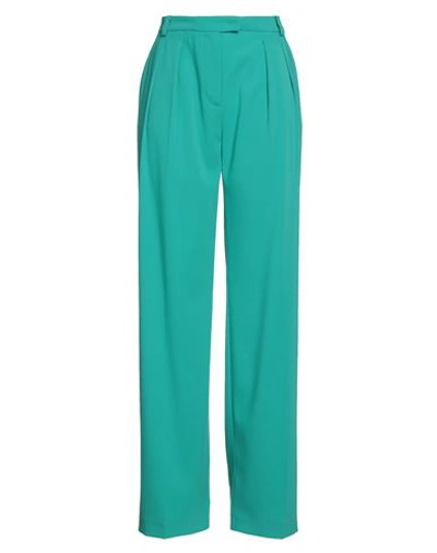 Patrizia Pepe Woman Pants Green Size 10 Polyester, Elastane