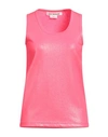 Junya Watanabe Woman Tank Top Coral Size M Polyester In Red