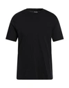 Invicta Man T-shirt Black Size Xxl Cotton In Black
