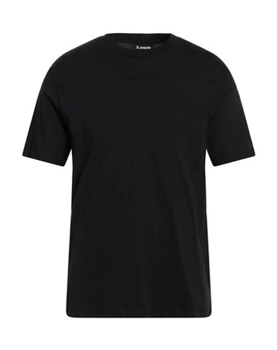 Invicta Man T-shirt Black Size Xxl Cotton