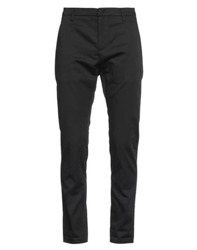 Dondup Man Pants Black Size 31 Cotton, Silk, Elastane