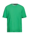 HERNO HERNO MAN T-SHIRT GREEN SIZE 44 COTTON