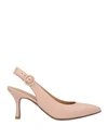 Fru Woman Pumps Blush Size 7 Soft Leather In Pink