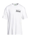 Aries Art Trip Reverse Ss T-shirt In White