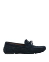 Fratelli Rossetti Man Loafers Navy Blue Size 12 Soft Leather