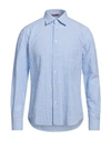 Barena Venezia Barena Man Shirt Light Blue Size 46 Cotton