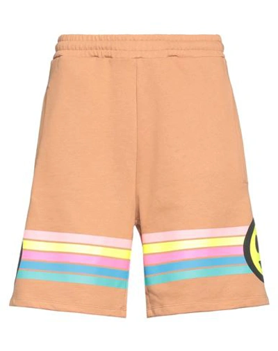 Barrow Man Shorts & Bermuda Shorts Camel Size S Cotton In Beige