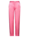 Act N°1 Woman Pants Fuchsia Size 6 Acetate, Viscose In Pink
