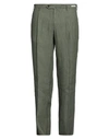 L.b.m 1911 L. B.m. 1911 Man Pants Military Green Size 40 Linen